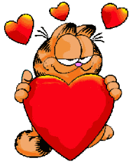 Garfield mit Herz