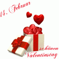 14. Februar schönen Valentinstag