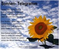 Sonnen-Telegramm